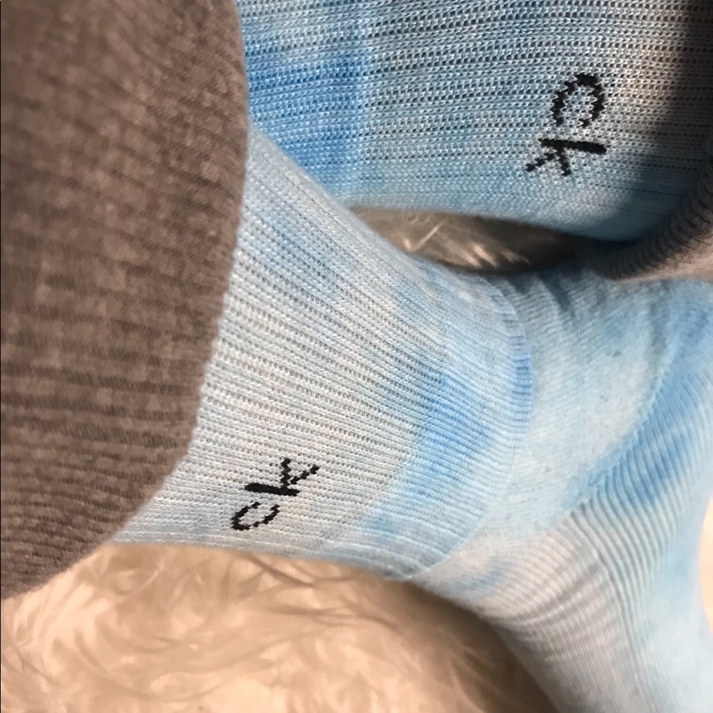 Blue socks
